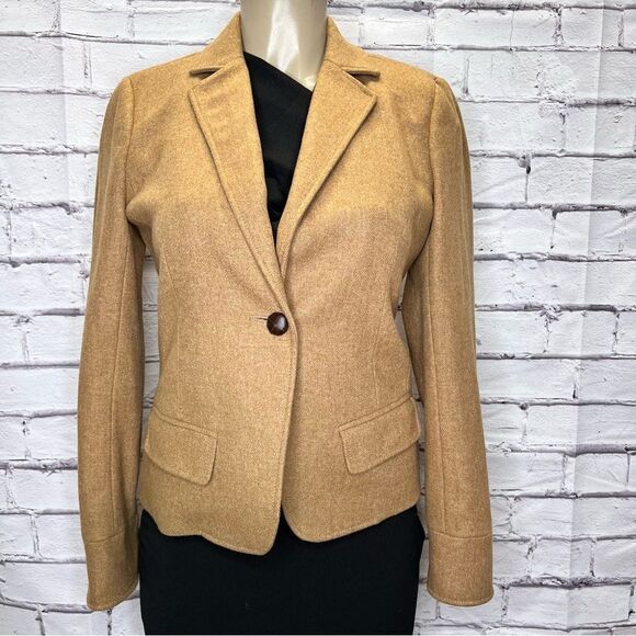 J. Crew Camel Blazer for Women - Picture 1 of 13